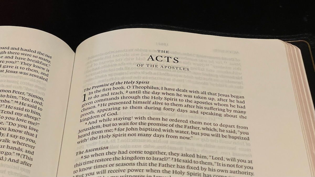 Questions About the Book of Acts