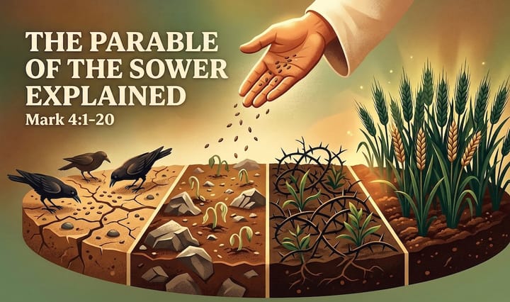 The Parable of the Sower Explained (Mark 4:1–20)